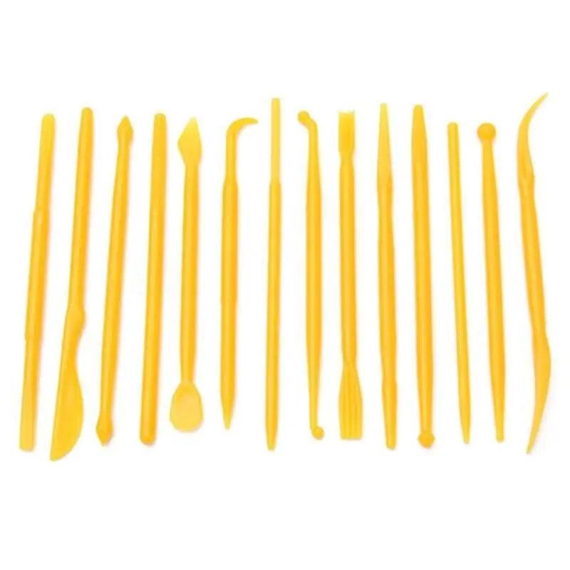 9 pcs Plastic Clay Sculpting Set - Pottery Tools