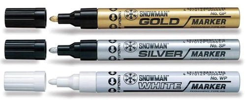 Snowman paint marker 1pc