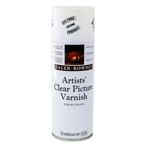 Artist Clear Picture Gloss Varnish Aerosol 400ml Spray