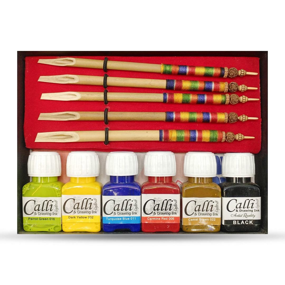 Calligraphy Kit Qalam with Ink