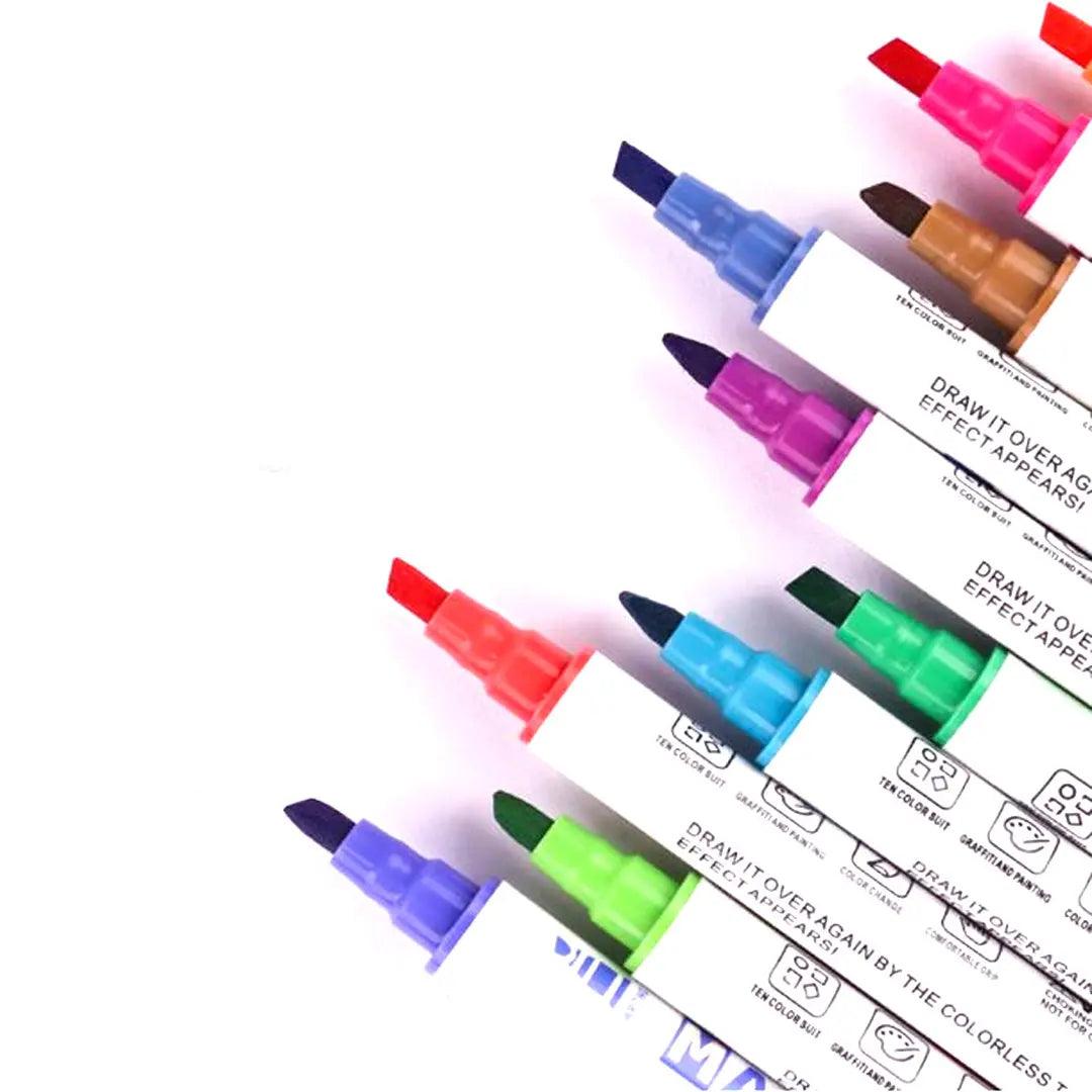 Colour Change Marker 10 Pcs