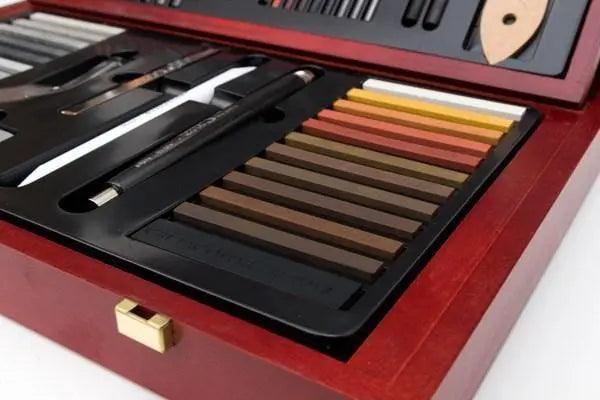 Cretacolor "Selection" Wooden Case | Professional Drawing Set 53 Pcs