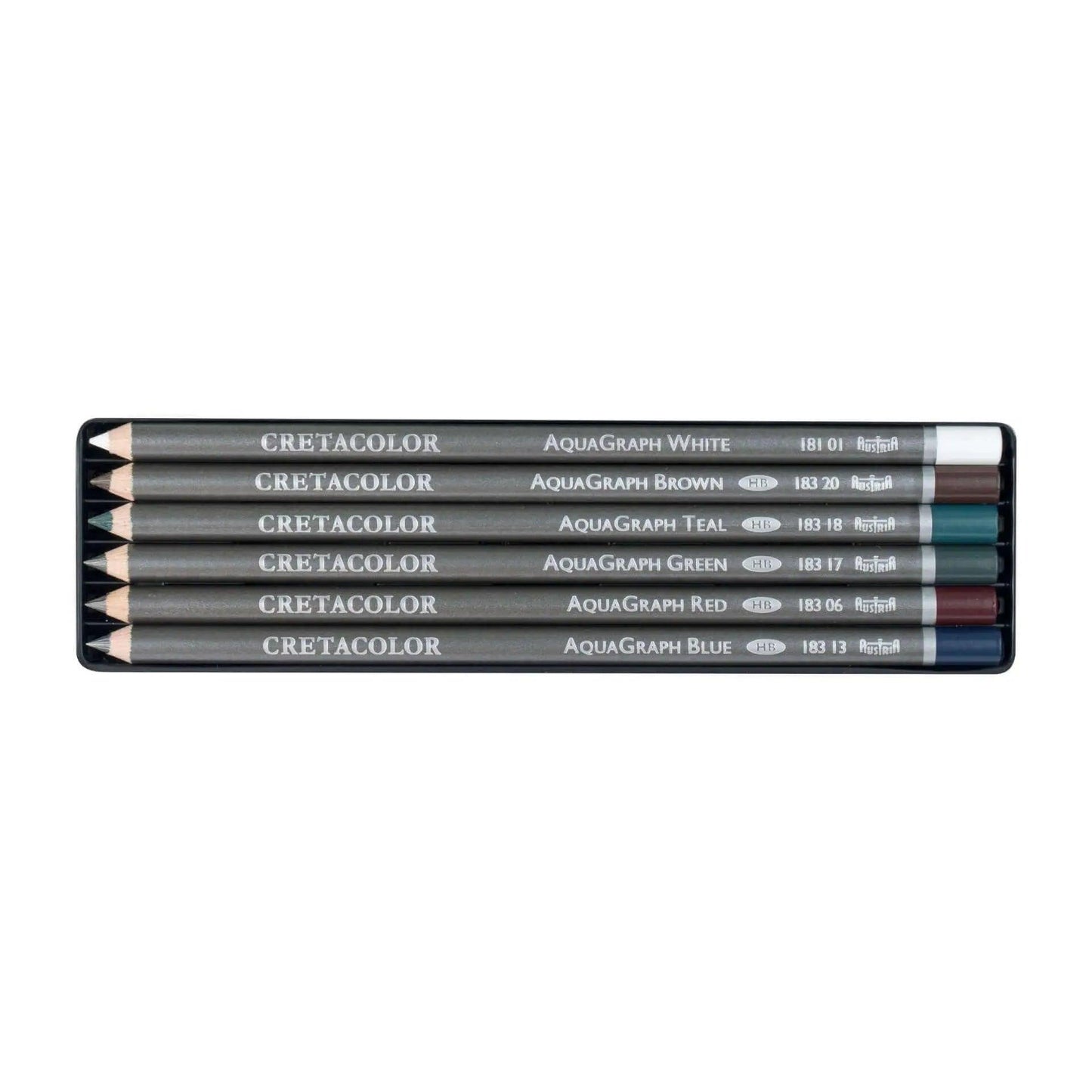 Cretacolor Watercolor Graphite Pencils Set Of 6 Pcs