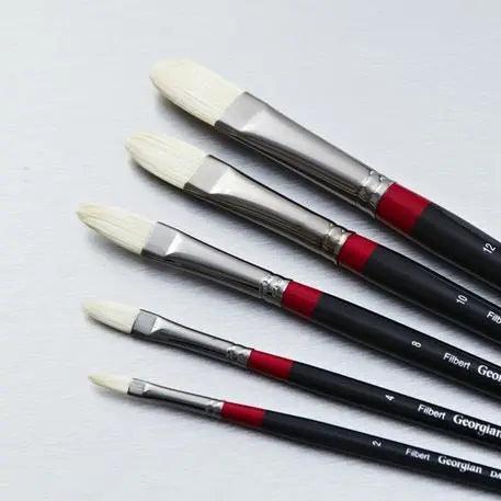 Daler Rowney Georgian Filbert Oil Brushes Single Piece