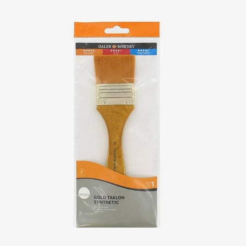 Daler Rowney Gold Taklon Flat Brush