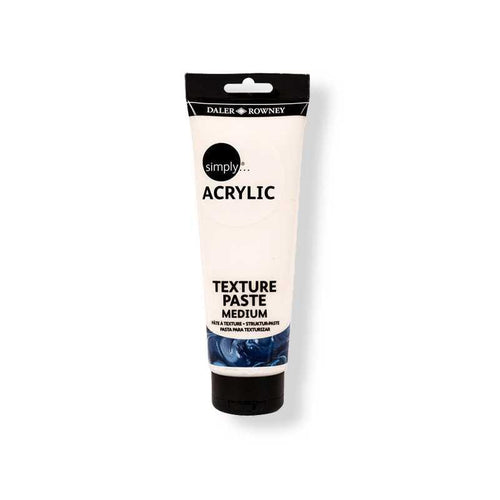 Daler Rowney Simply Acrylic Texture Paste Medium 250ml Tube