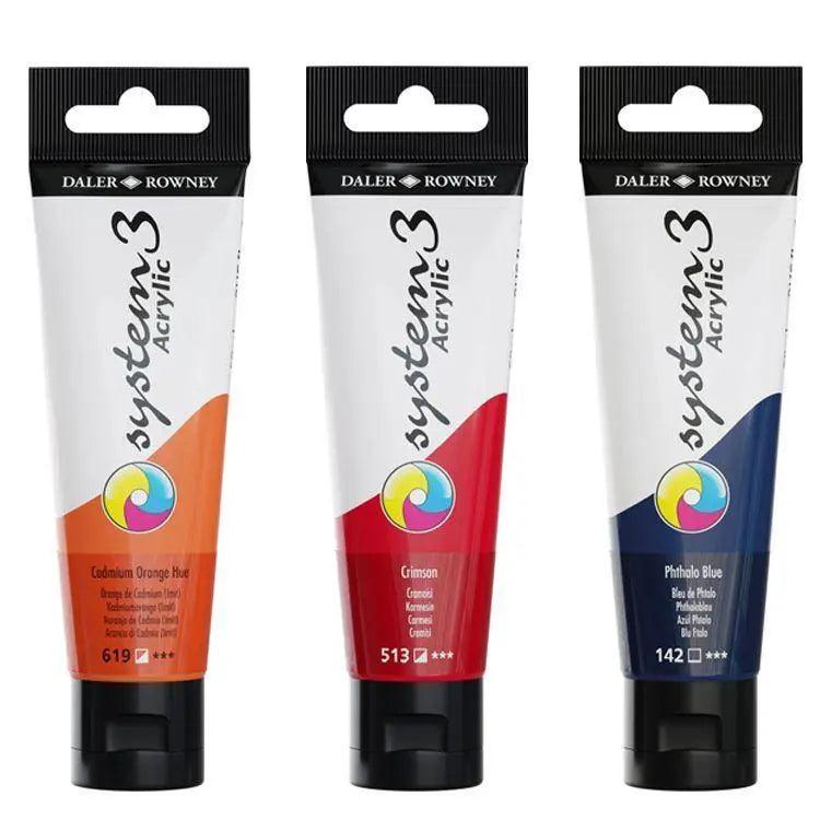 Daler Rowney System 3 Acrylic Paints Tube 59ml