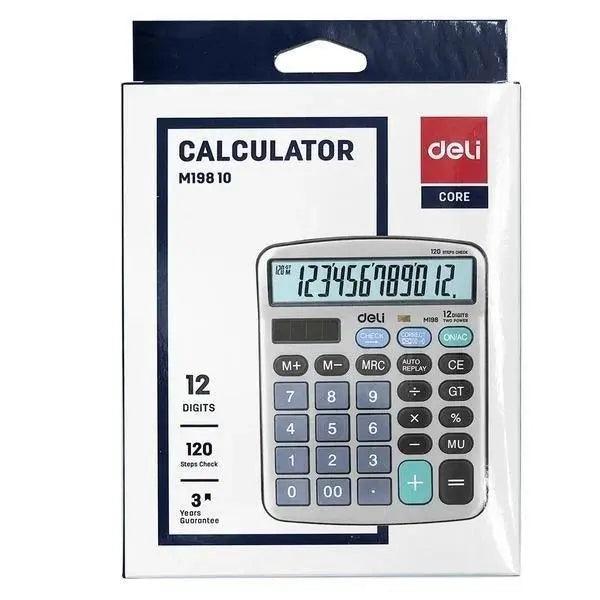 Deli 12-Digit Desk Calculator M19810