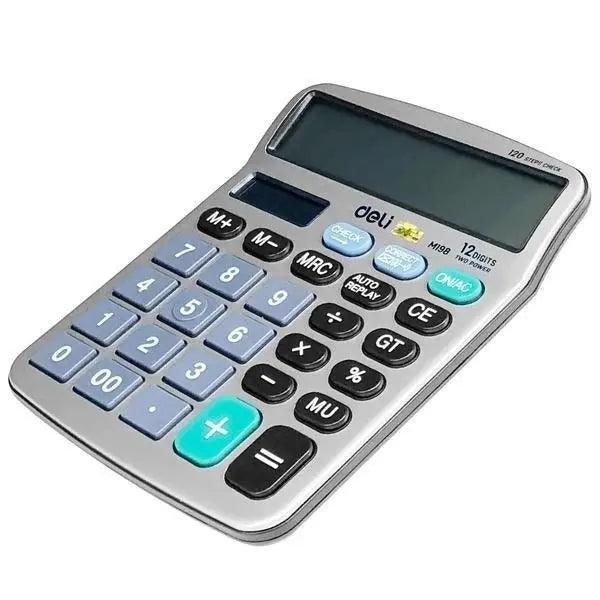 Deli 12-Digit Desk Calculator M19810