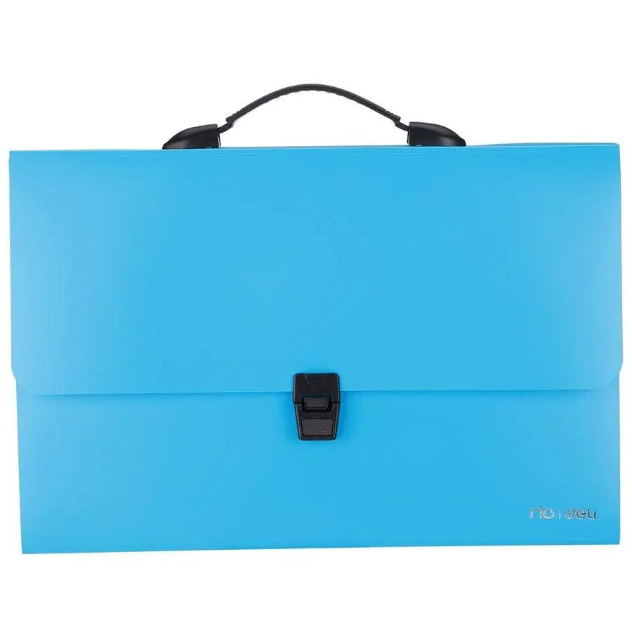 Deli Rio 13 Pocket Expanding File Bag B40432
