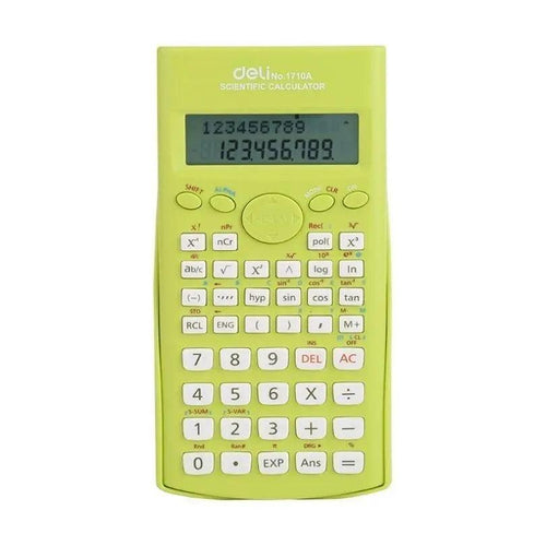 Deli Scientific Calculator 12 Digit, (Vivid) (E1710A)