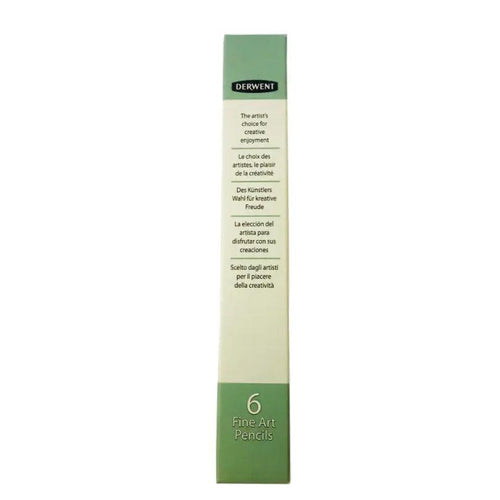 Derwent Drawing Fine Art Pencils 7200 6 Pieces/ Box - White
