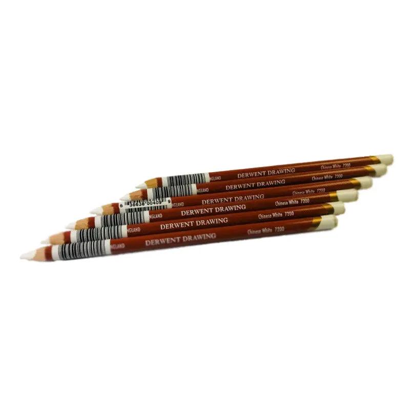 Derwent Drawing Fine Art Pencils 7200 6 Pieces/ Box - White