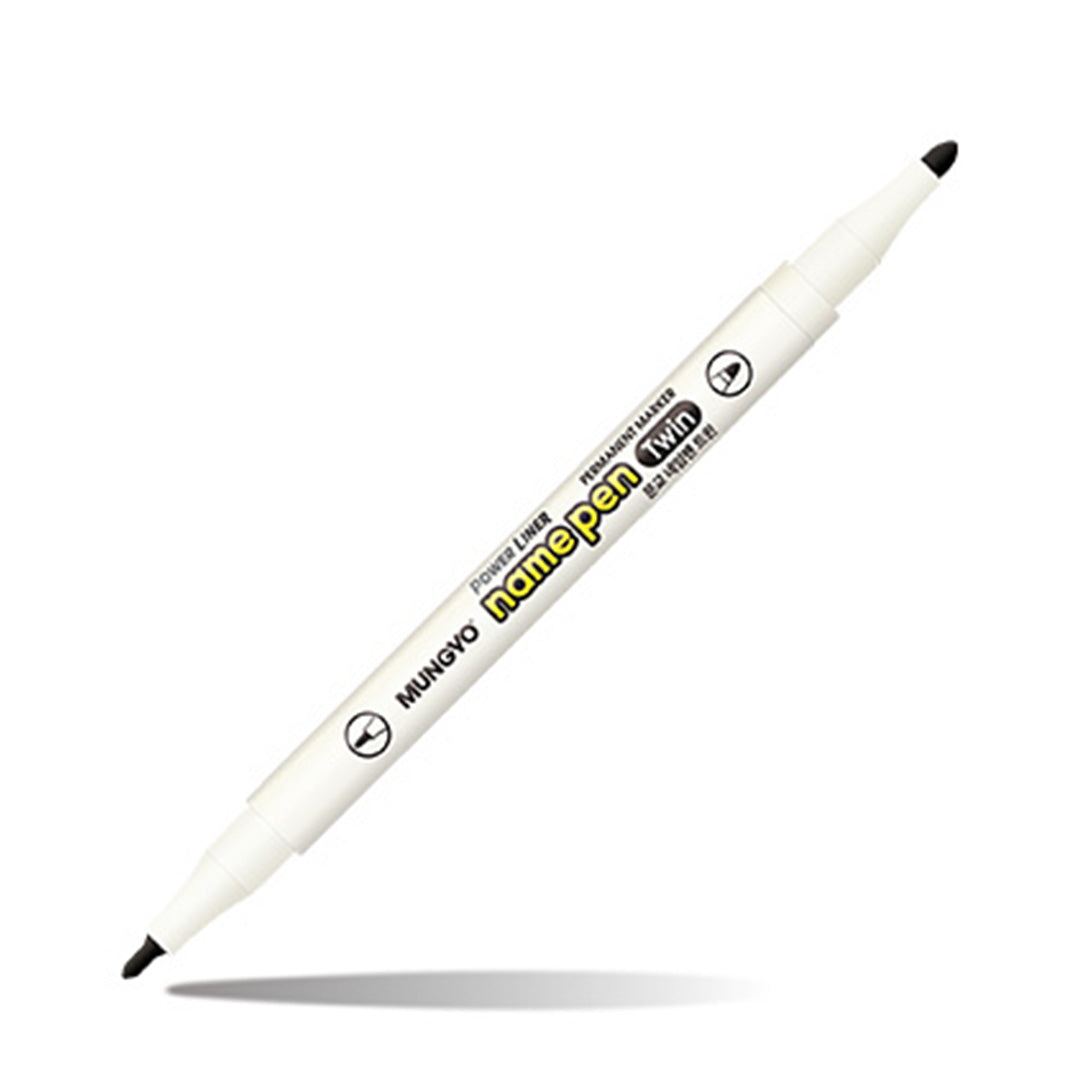 Mungyo Power Liner Name Pen Twin Pack Of 12