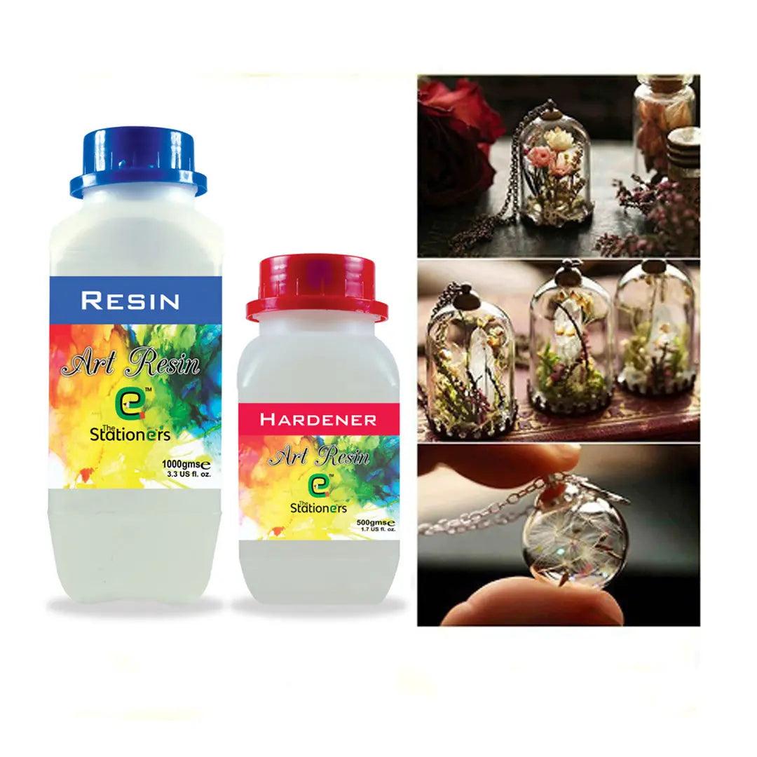 Epoxy Resin And Hardener For Craft Working set (1.5KG)