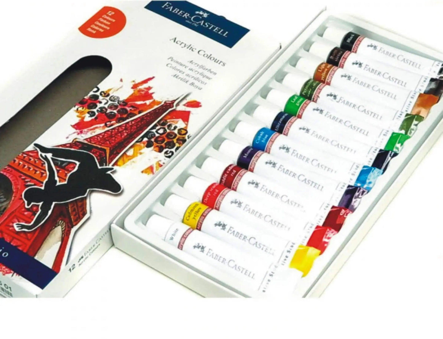 Faber castell Acrylic Colour set 12x12ml