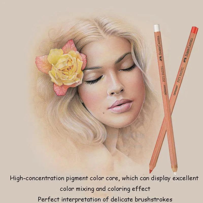 Faber Castell Pitt Pastel Pencils Tin of 12