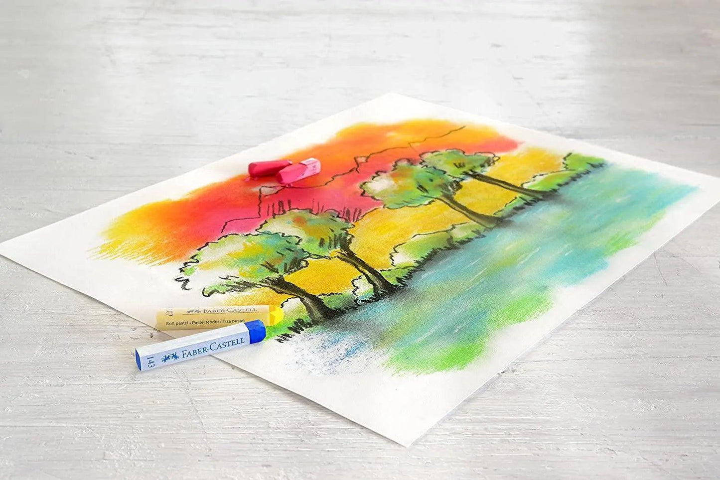 Faber Castell Soft Pastel Sticks Box of 72