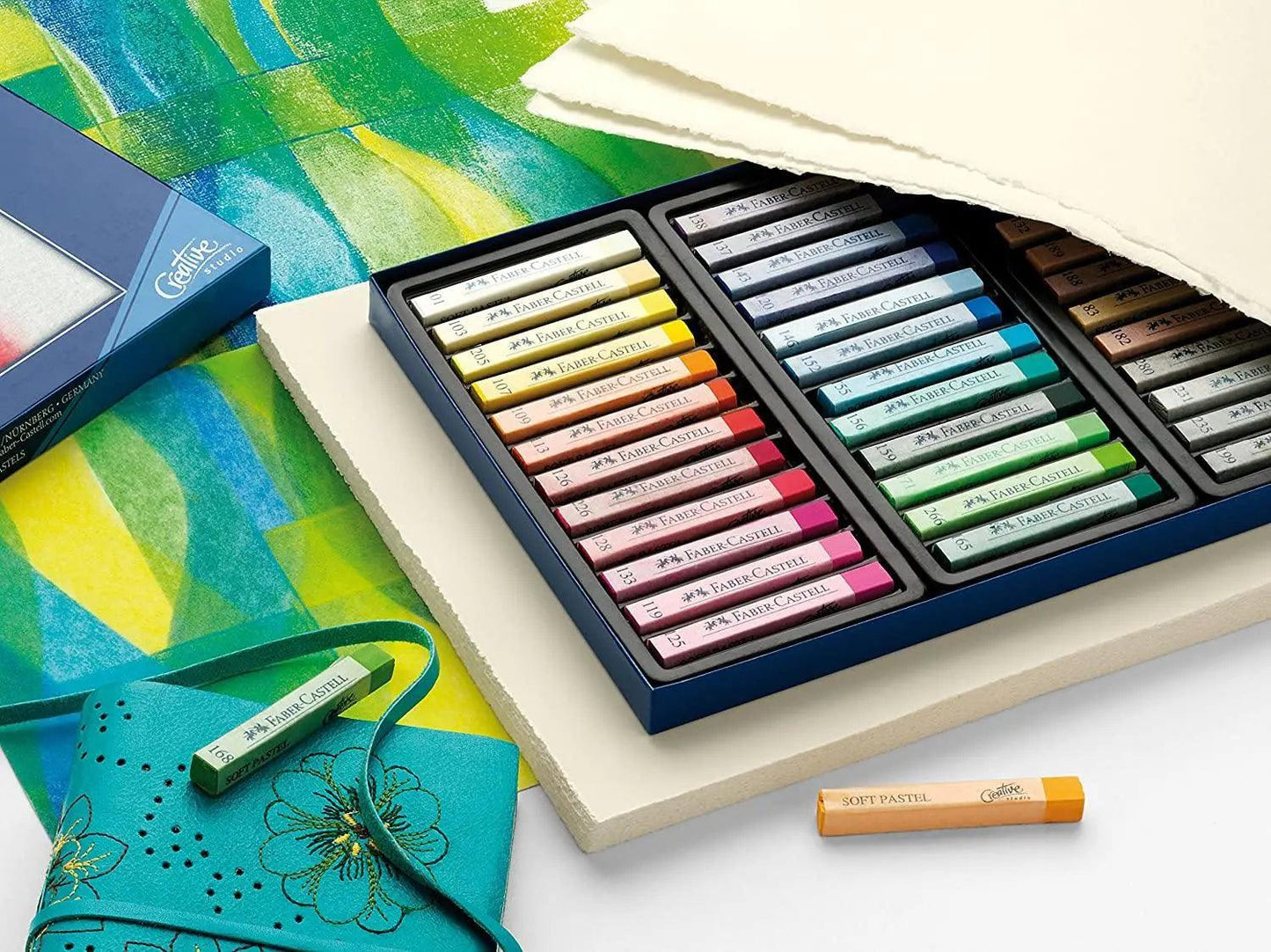 Faber Castell Soft Pastel Sticks Box of 72