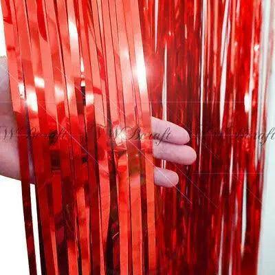 Foil Backdrop Curtains – Set of 2 Pcs