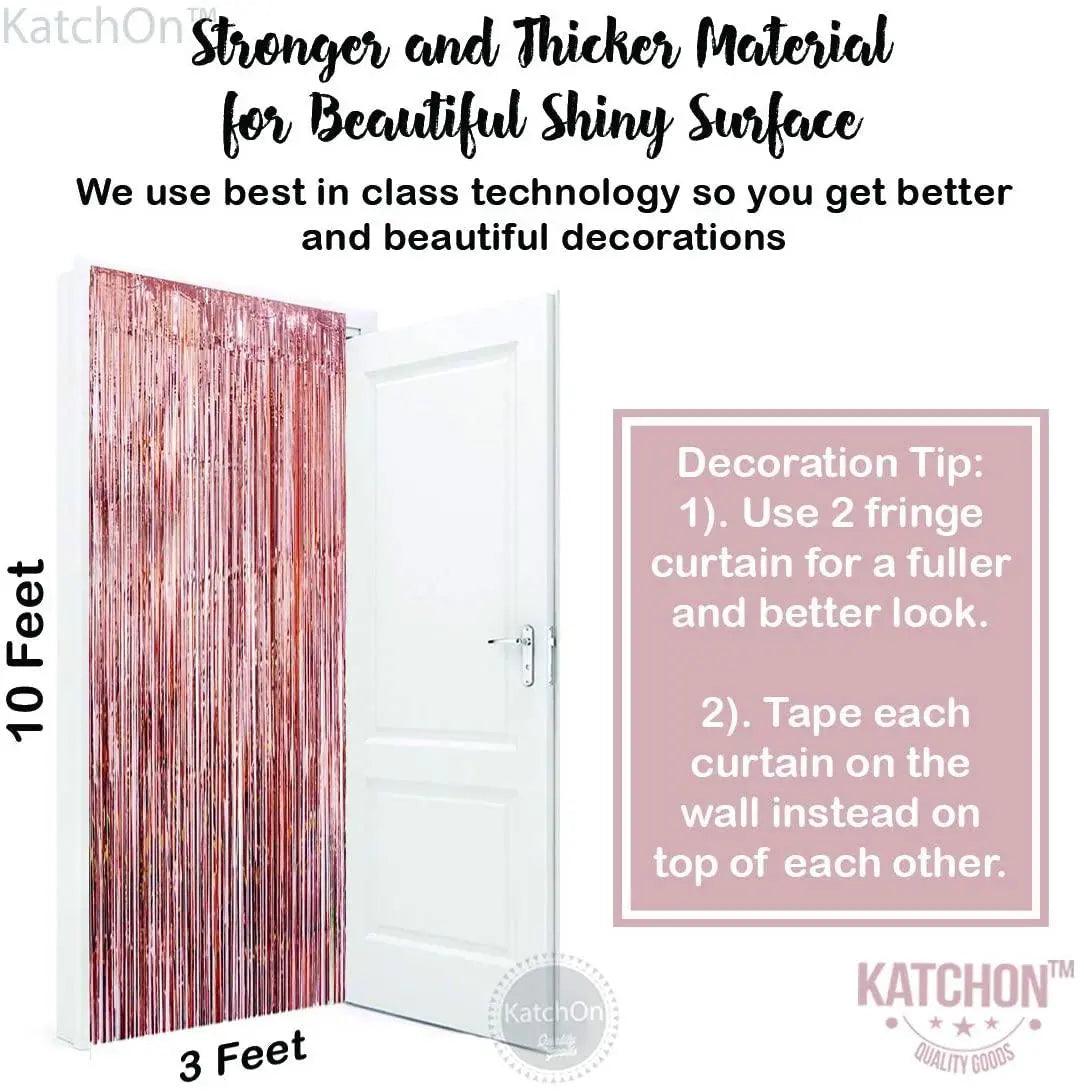 Foil Fringe Curtain - 3.2 x 6 Feet