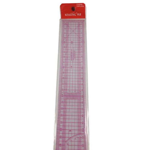KEARING Japanese Drawing Template Ruler 8001