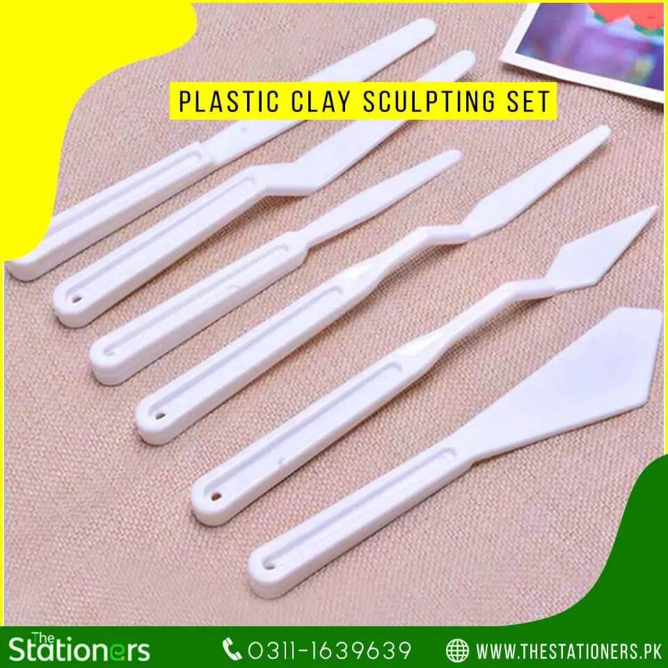 Keep Smiling Plastic Palette Knife set (5Pcs)