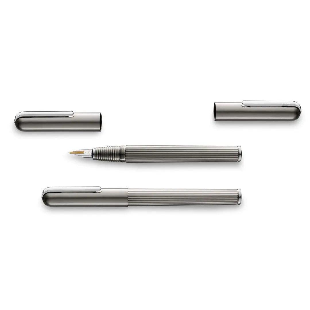 LAMY Imporium Fountain Pen Titanium/Platinum