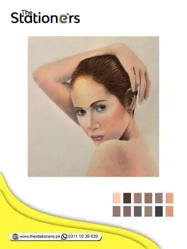 LYRA Giant Skin Color Pencils Set of 12pcs with Thick Lead.