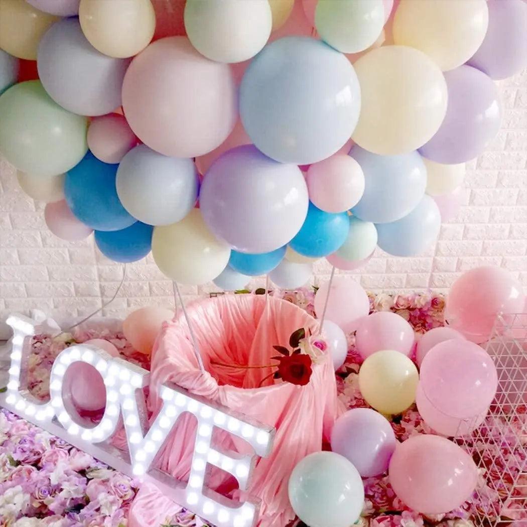 Macaron Candy Pastel Latex Balloons 10 Inches