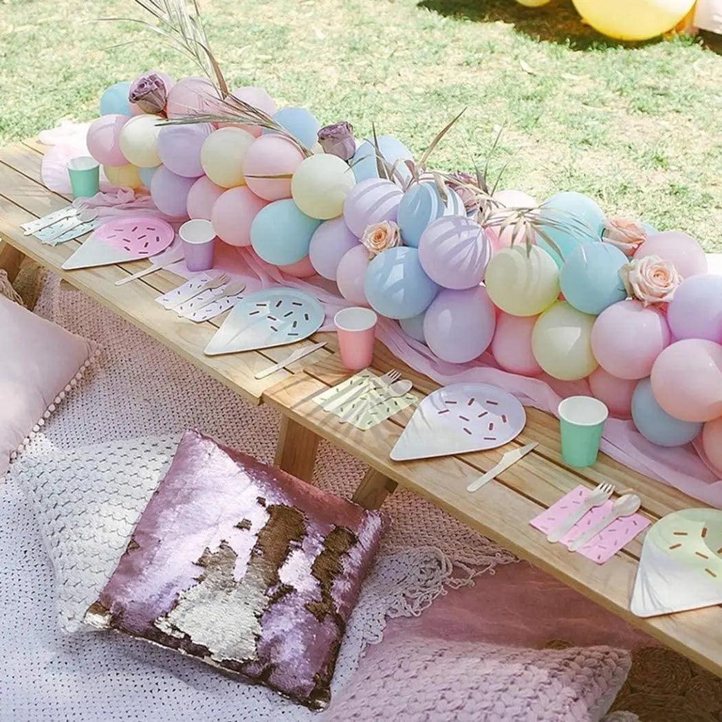 Macaron Candy Pastel Latex Balloons 10 Inches