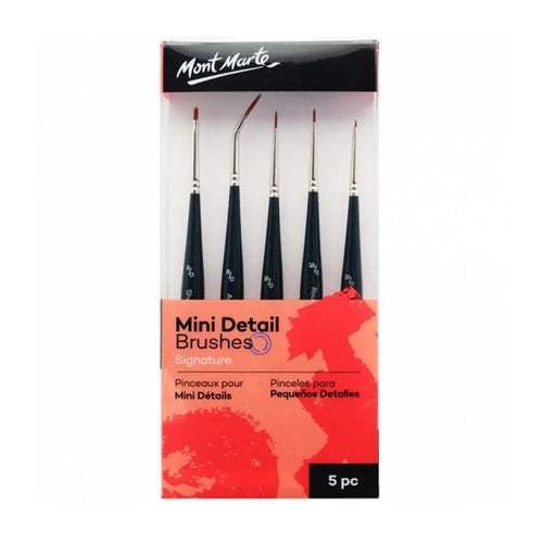 MONT MARTE MINI DETAIL BRUSHES 5 PCS