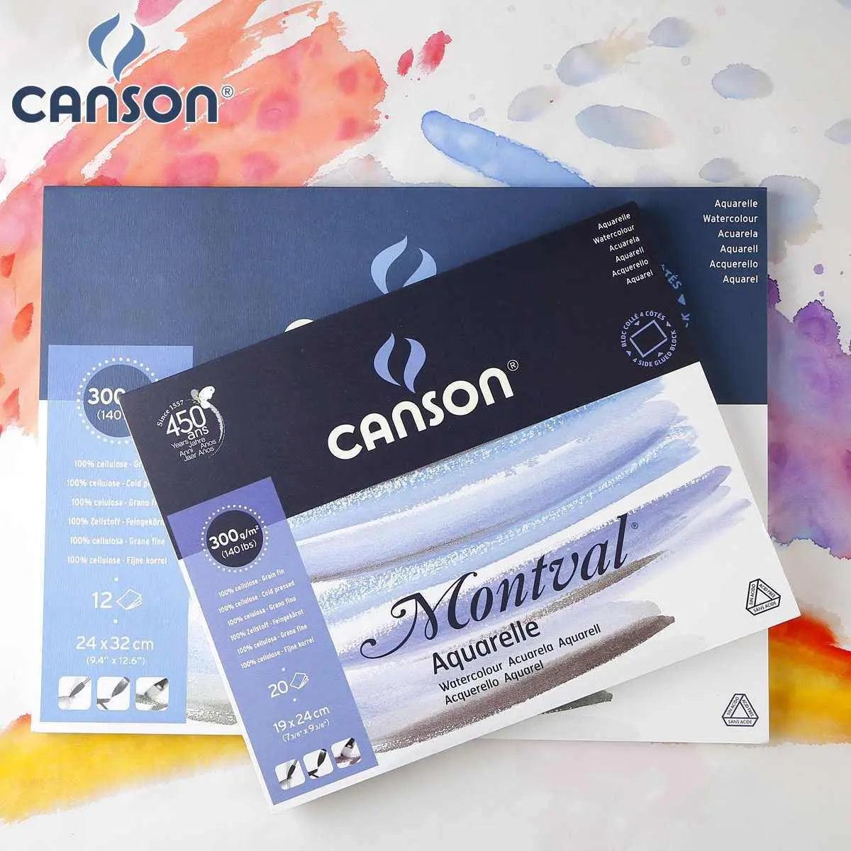 Montval 300gsm Watercolour Paper Pad Including 12 Sheets