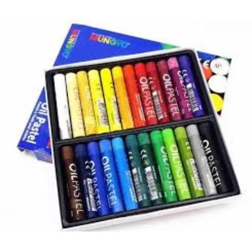 Mungyo Oil Pastels - Pack of 12 - Full Sticks MOP -12