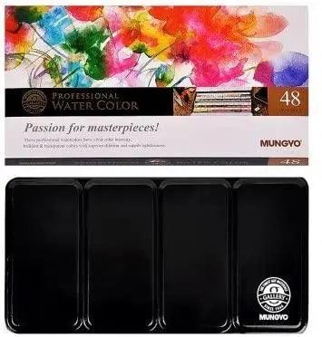 Mungyo Professional Watercolor Set Of 48