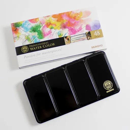 Mungyo Professional Watercolor Set Of 48