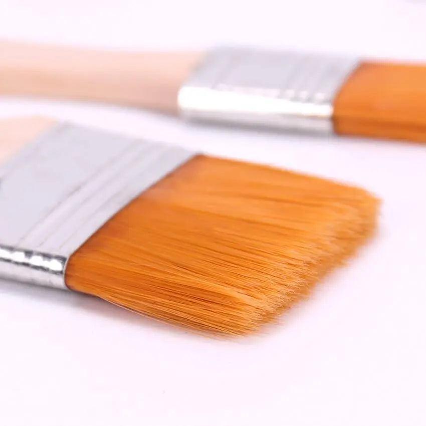 Nylon Paint Brush Set For Base Making (6Pcs)