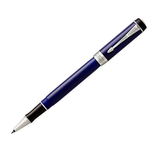 Parker Duofold Classic Core Lapis Blue CT International Rollerball Pen