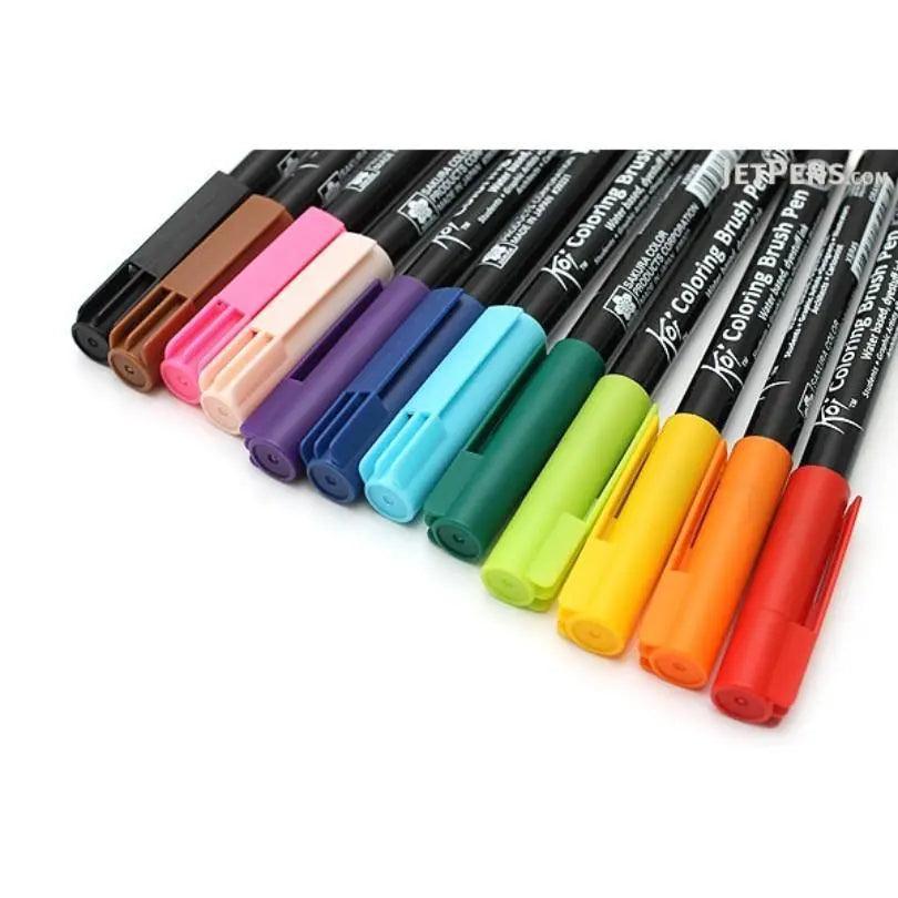 Sakura Koi Coloring Brush Pen Pack Of 12