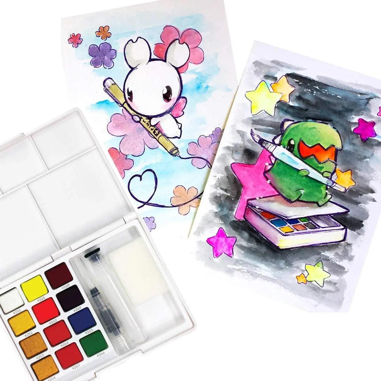 Sakura Koi Neon Watercolor Set Of 12