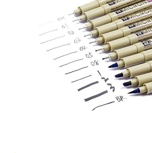 Sakura Pigma Micron Needle Soft Drawing Pen Single piece (Black)