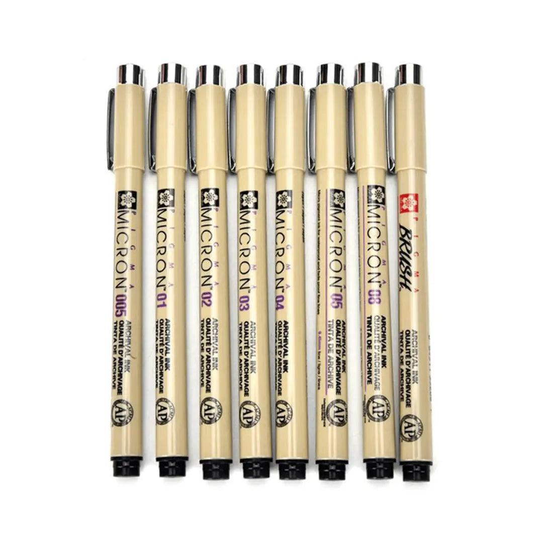 Sakura Pigma Micron Needle Soft Drawing Pen Single piece (Black)