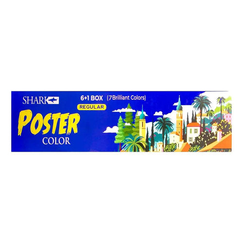 Shark 6+1 Regular Poster Color