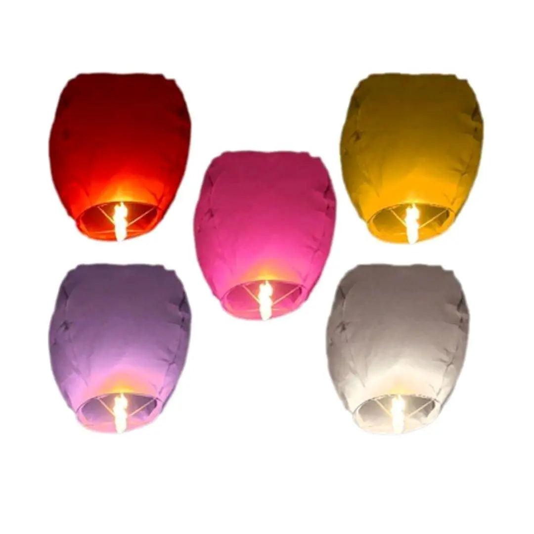 Sky Lanterns (Assorted Colors)