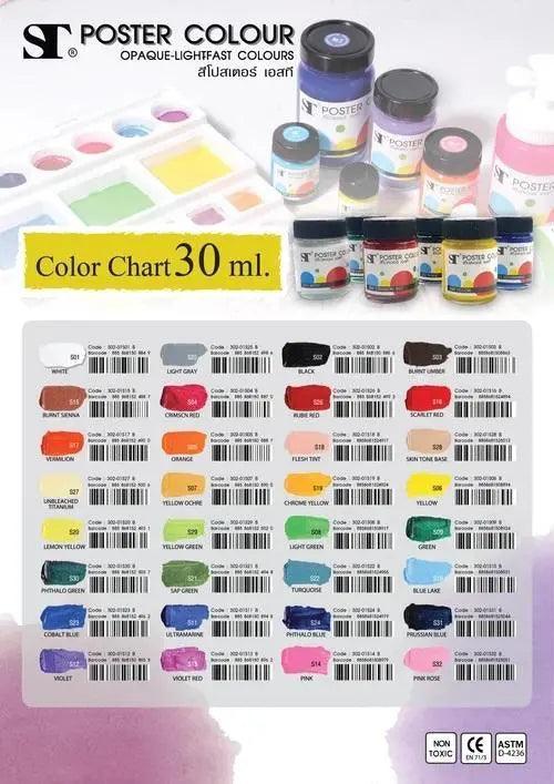 St Poster Color 32 Brilliant Shades 30ml