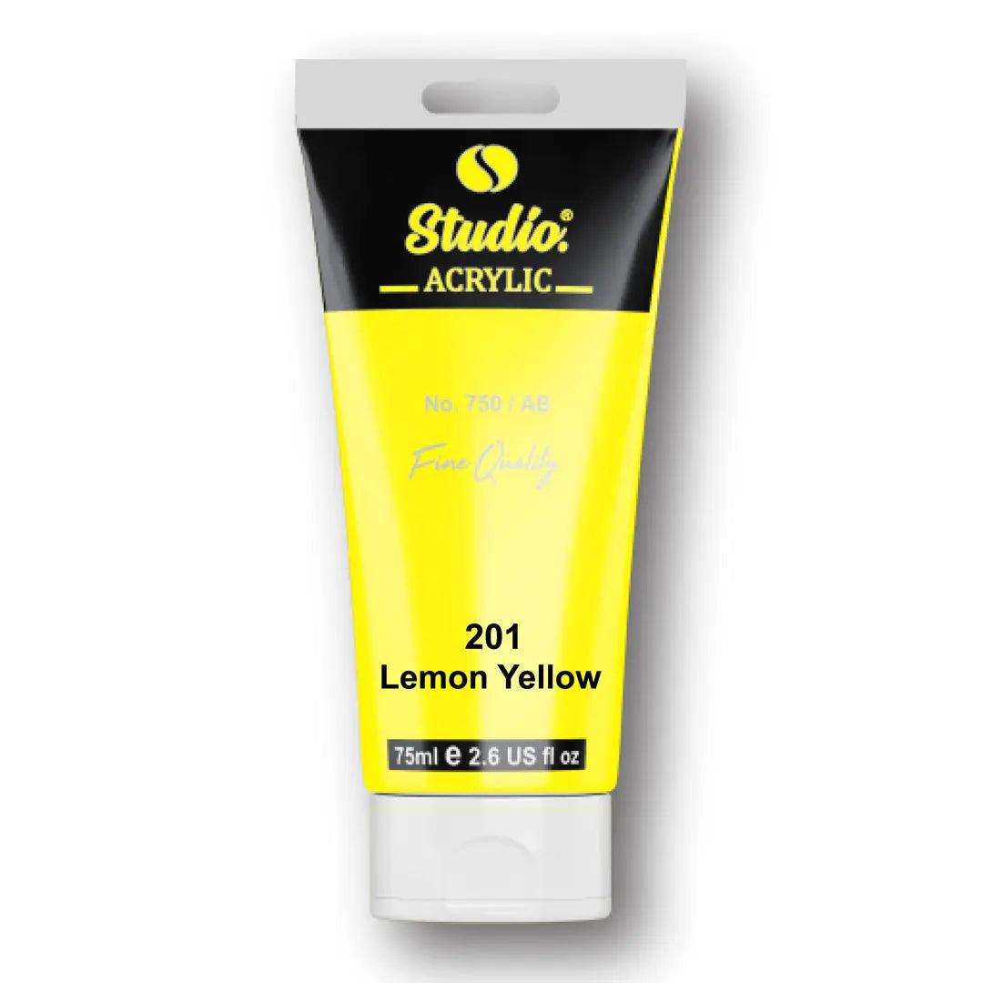 Studio Acrylic 75ml Pack Of 6