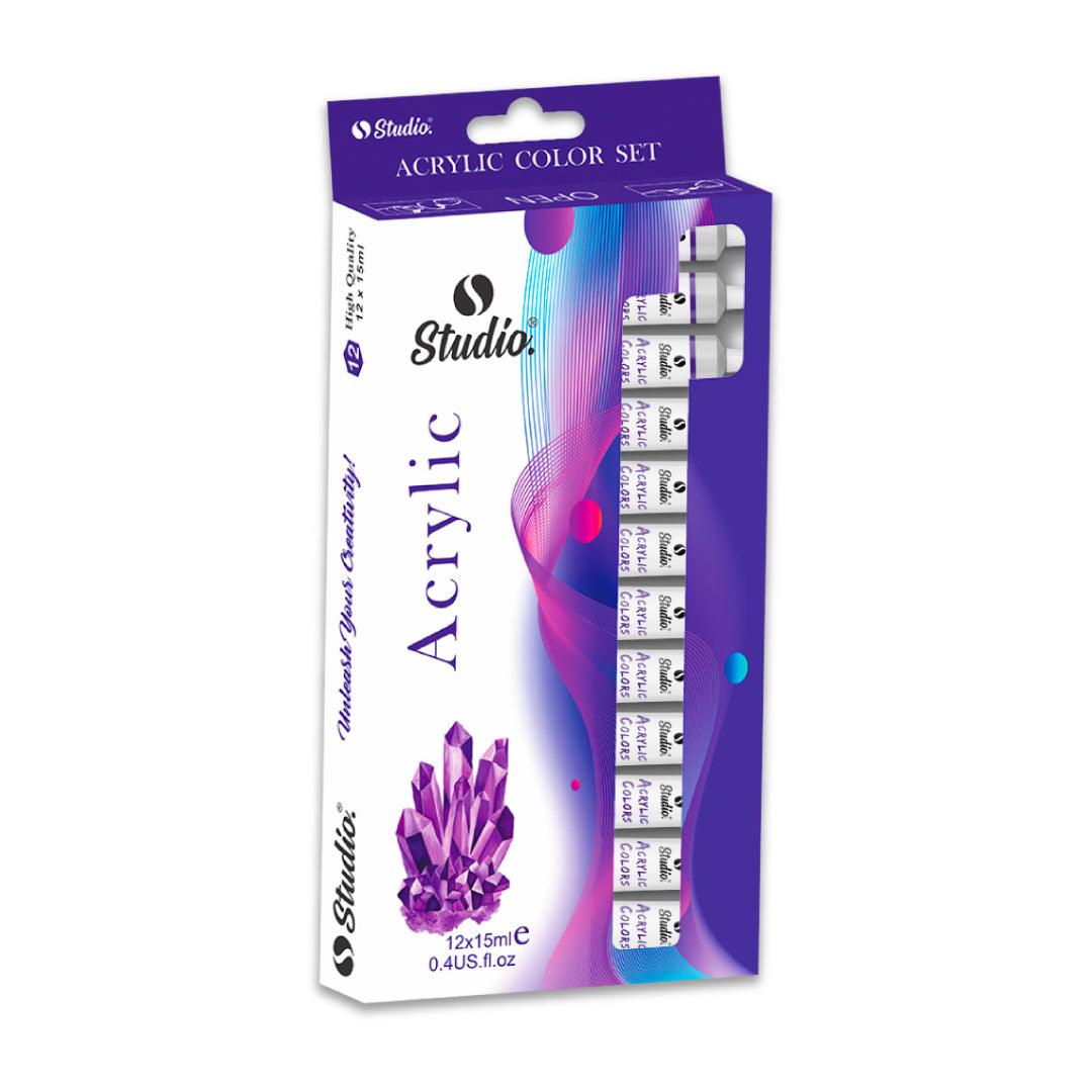 Studio Artist Acrylic (Deal Pack of 5)