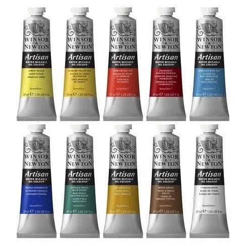 Winsor Newton Artisan Water Mixable Oil Paint Set 10Pcs