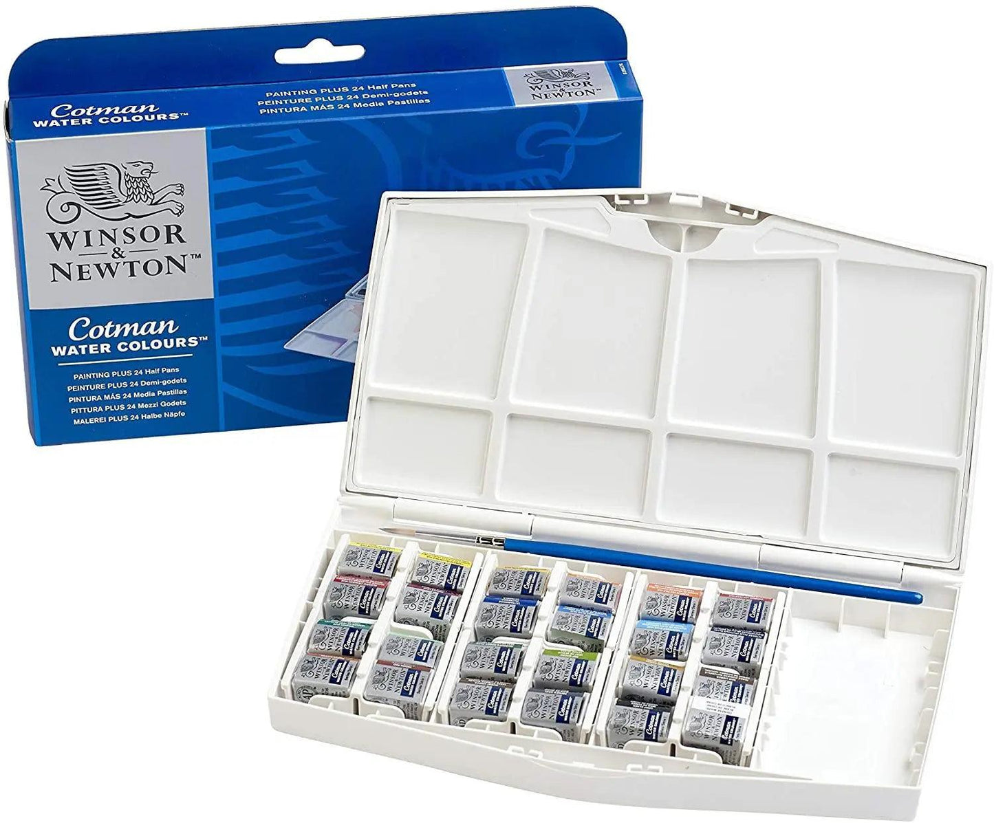 Winsor Newton Cotman Watercolor Set Of 26 Pieces