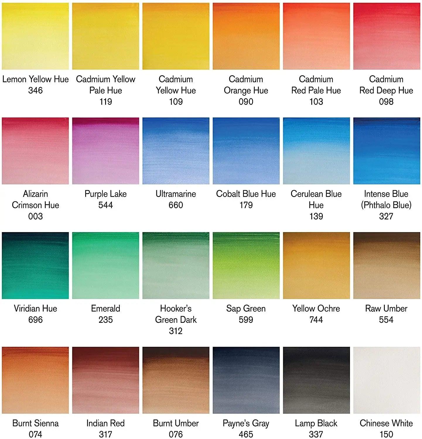 Winsor Newton Cotman Watercolor Set Of 26 Pieces